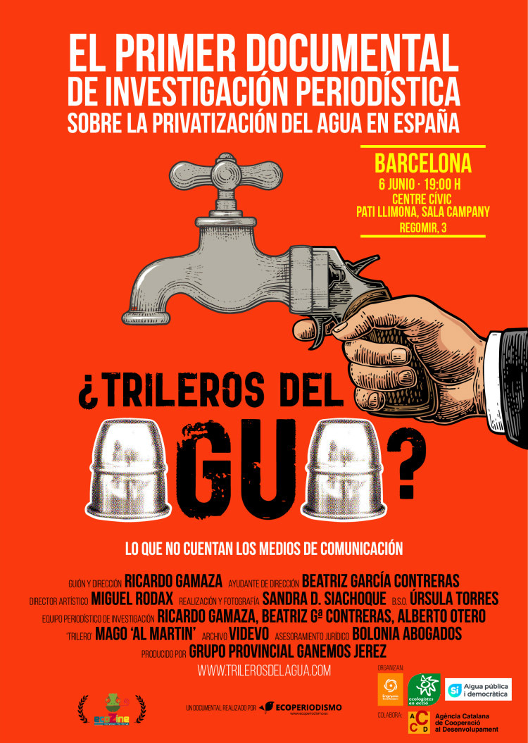 Cinefòrum de ¿Trileros del agua?