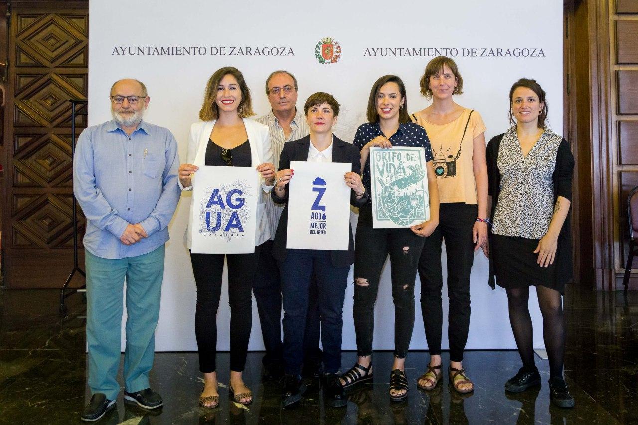 Presentación de la nueva imagen de la Campaña “En Zaragoza, mejor del grifo”