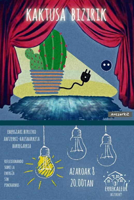 “Kaktusa Bizirik” antzezlana “on tour”