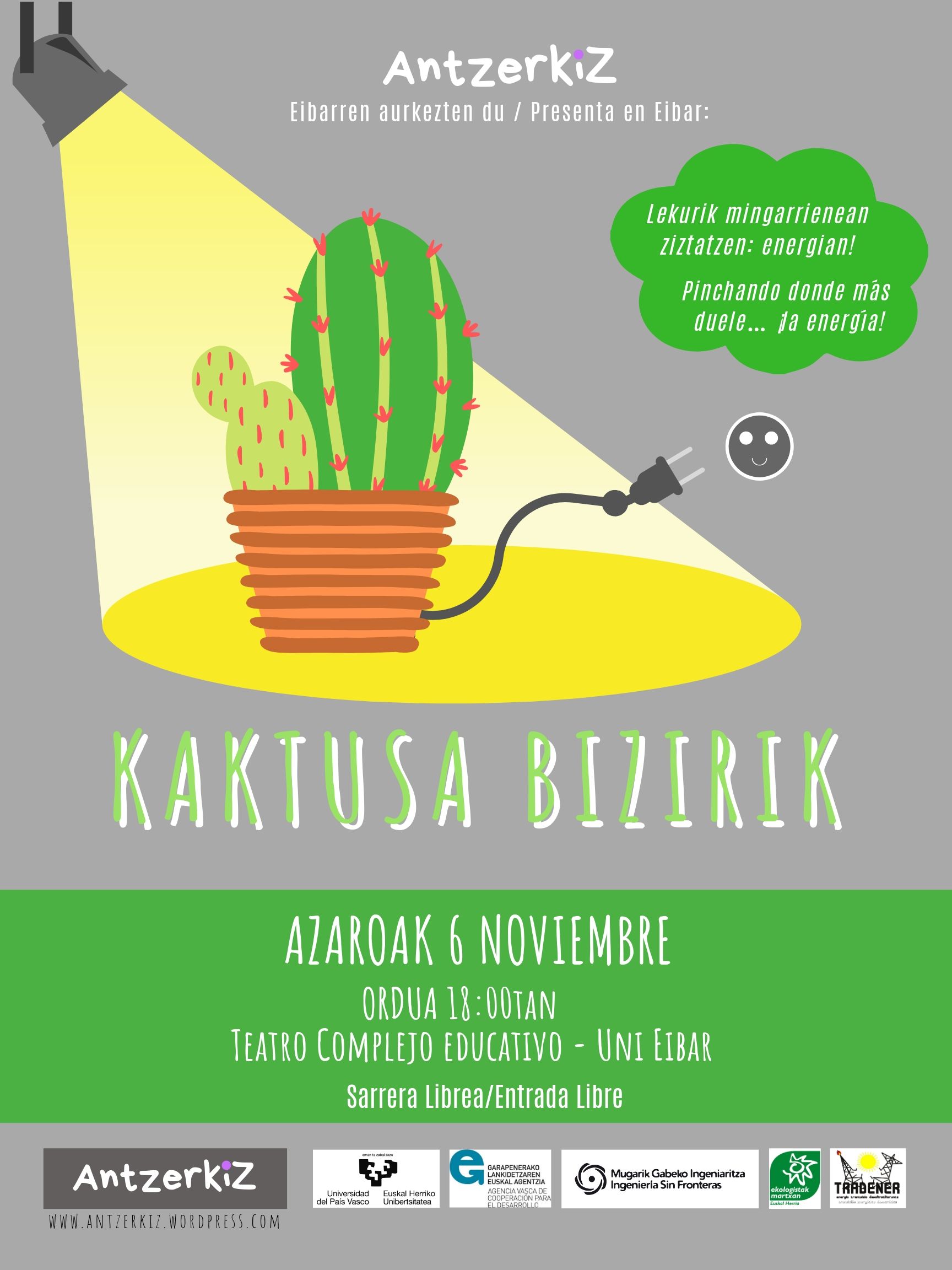 «Kaktusa Bizirik» sigue su gira!