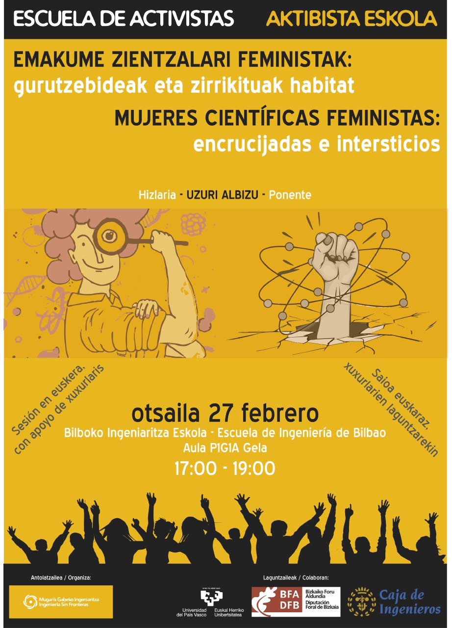 base juicio pegar Mujeres científicas feministas: encrucijadas e intersticios - Ingeniería  Sin Fronteras