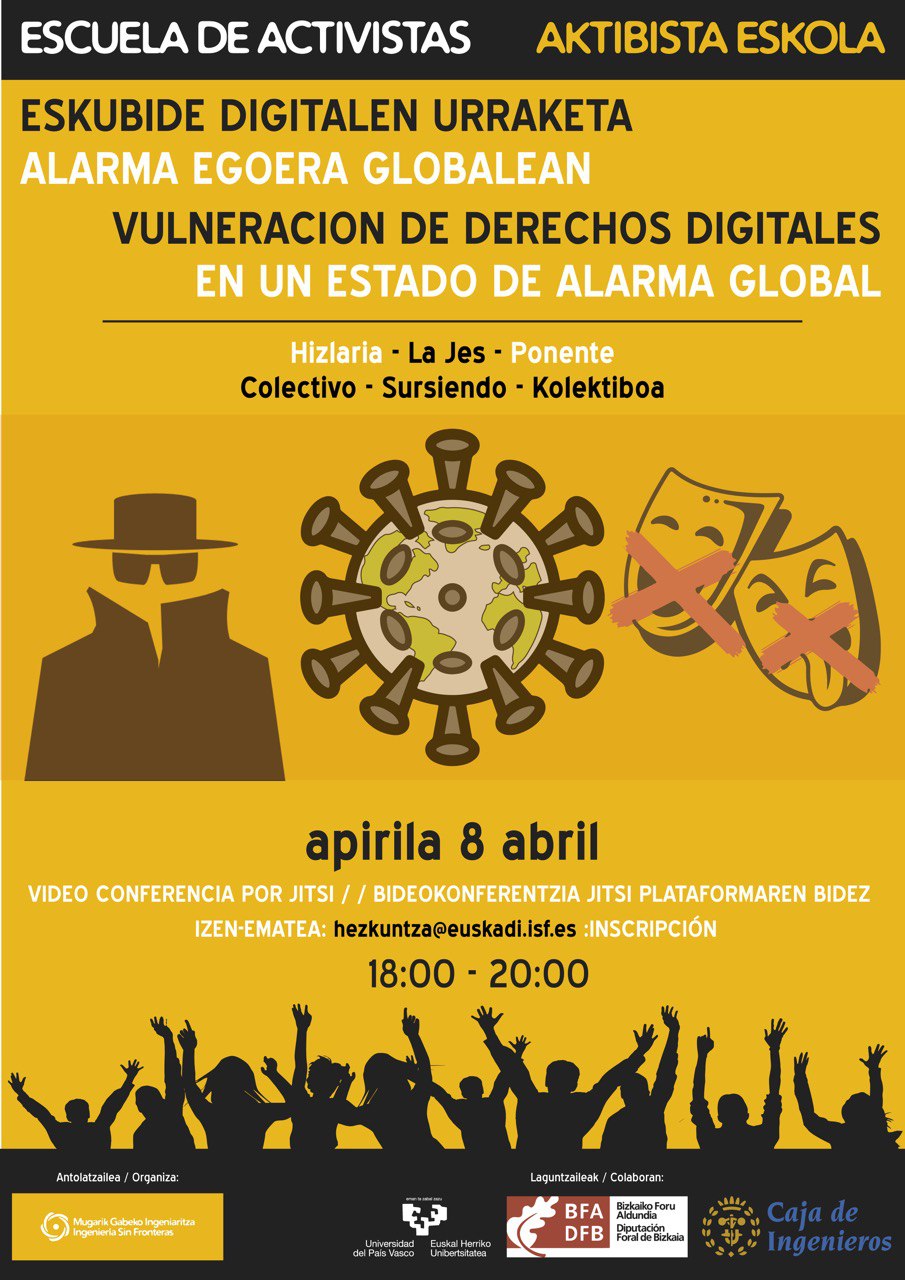 Vulneración de derechos digitales en un estado de alarma global