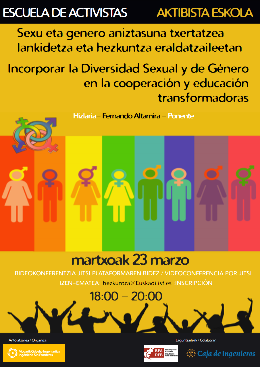 Sexu eta genero aniztasuna txertatzea lankidetza eta hezkuntza eraldatzaile ez-normatiboetan