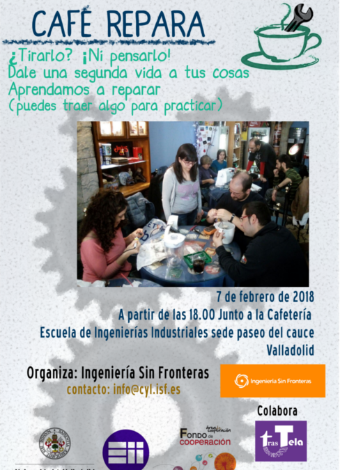 Café Repara en la Universidad de Valladolid