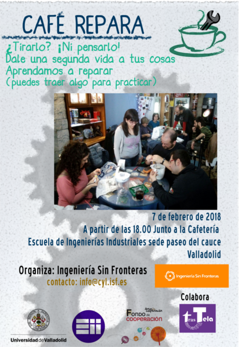 Café Repara en la Universidad de Valladolid