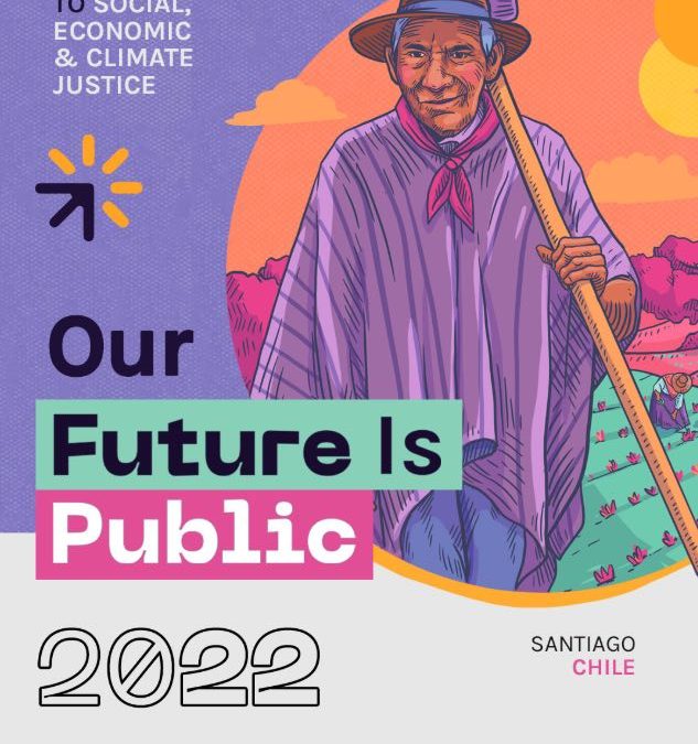 La setmana vinent participem en la conferència Our Future is Public a Santiago de Xile