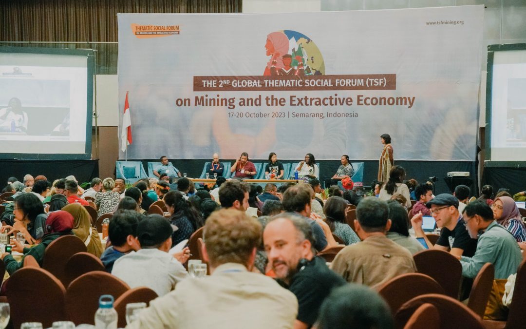 Participem en el Fòrum Temàtic Social 2023 sobre Mineria i Economia Extractiva, a Semarang