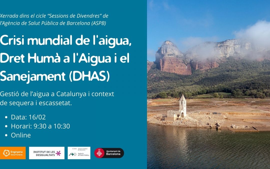 Crisi de l’Aigua i Salut a Catalunya: Reflexions des de la Sessió de la ASPB a Barcelona
