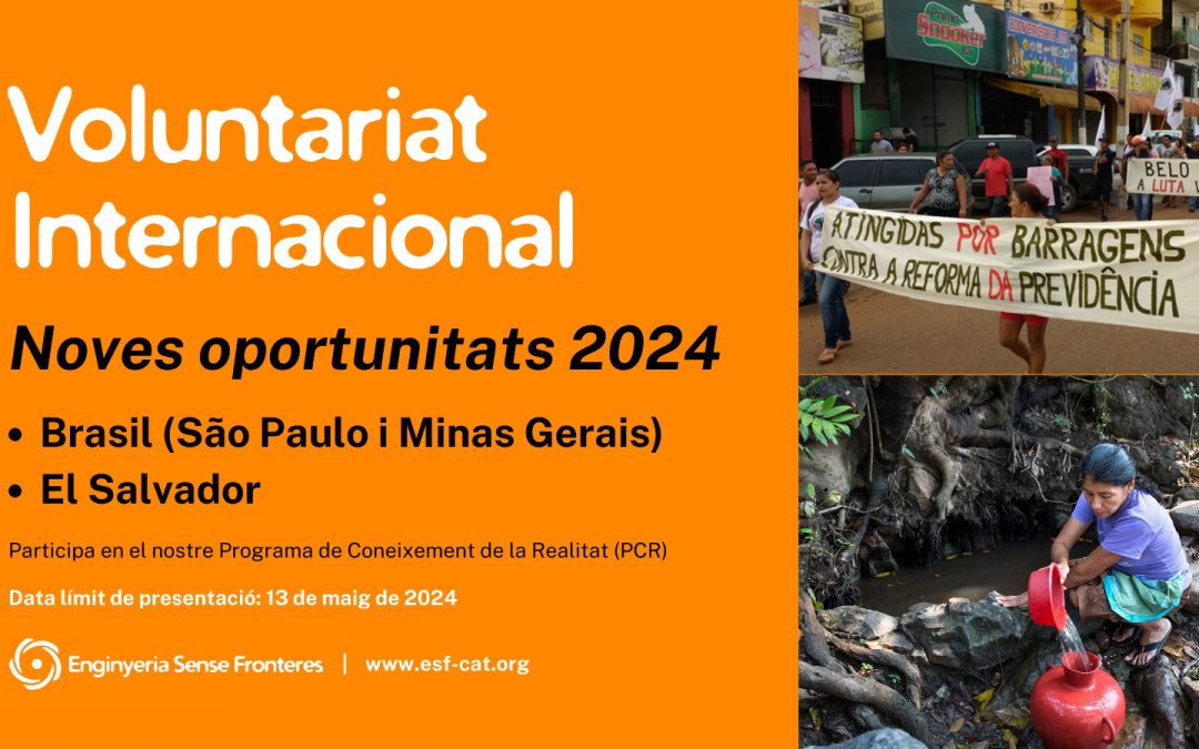 Voluntariat internacional – Oportunitats 2024