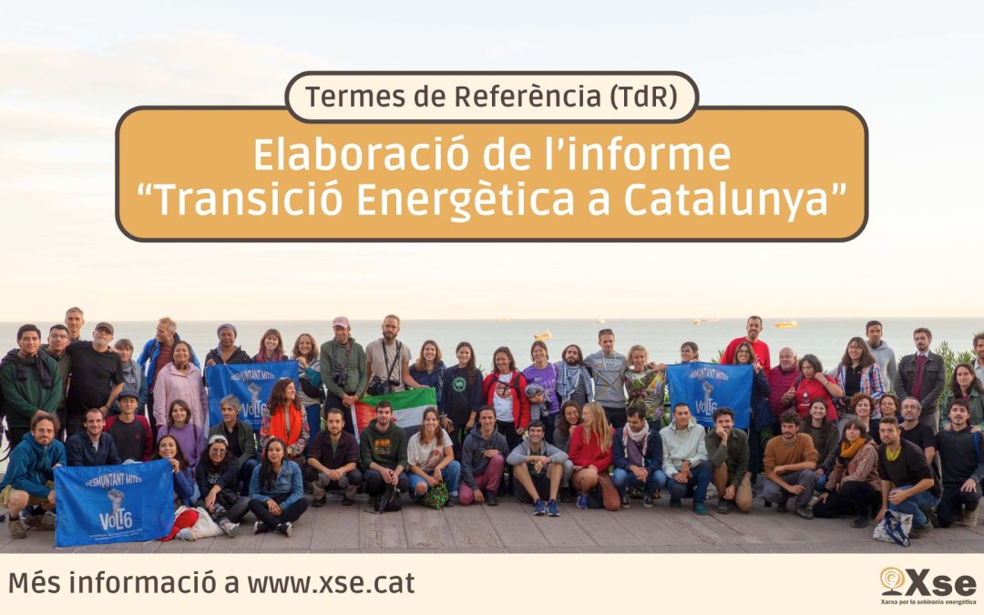 Termes de Referència: Elaboració de l’informe “Transició Energètica a Catalunya”