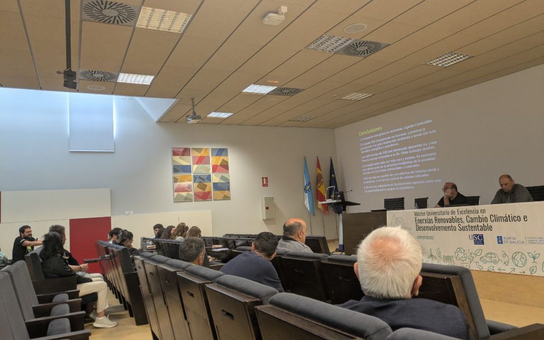 Antonio Turiel en Compostela: Crisis de sostenibilidad y transición energética
