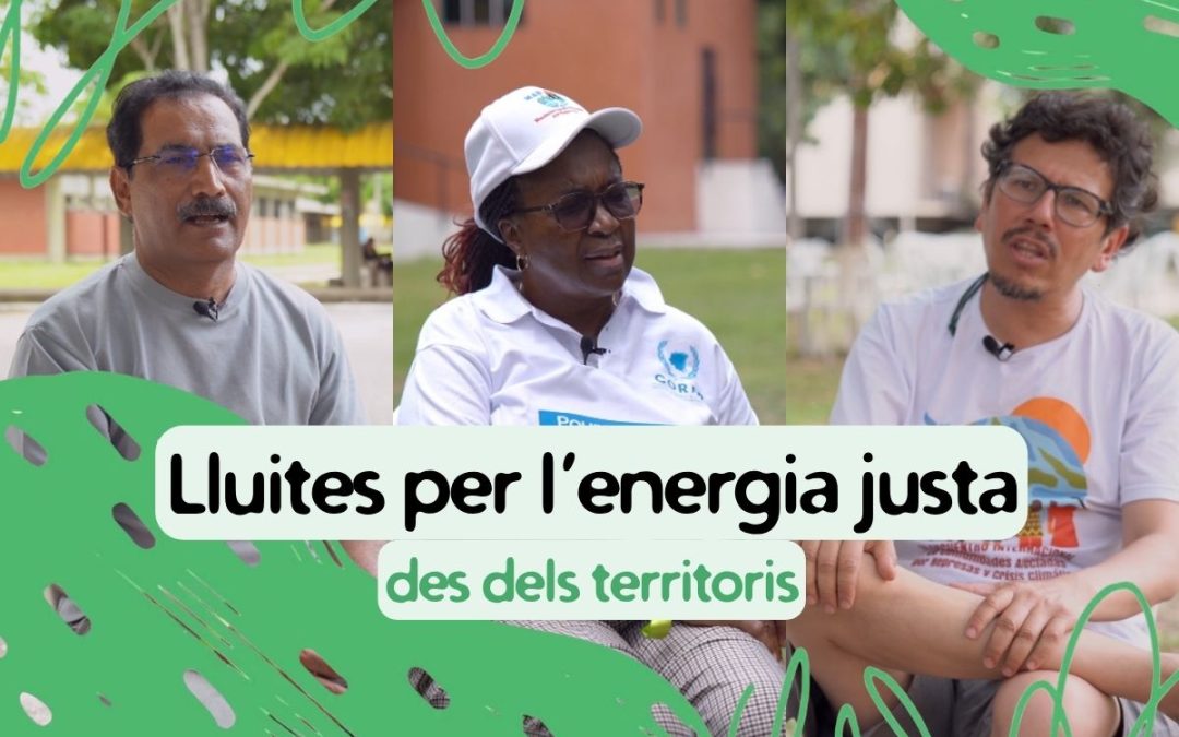 Luchas por una energía justa desde los territorios