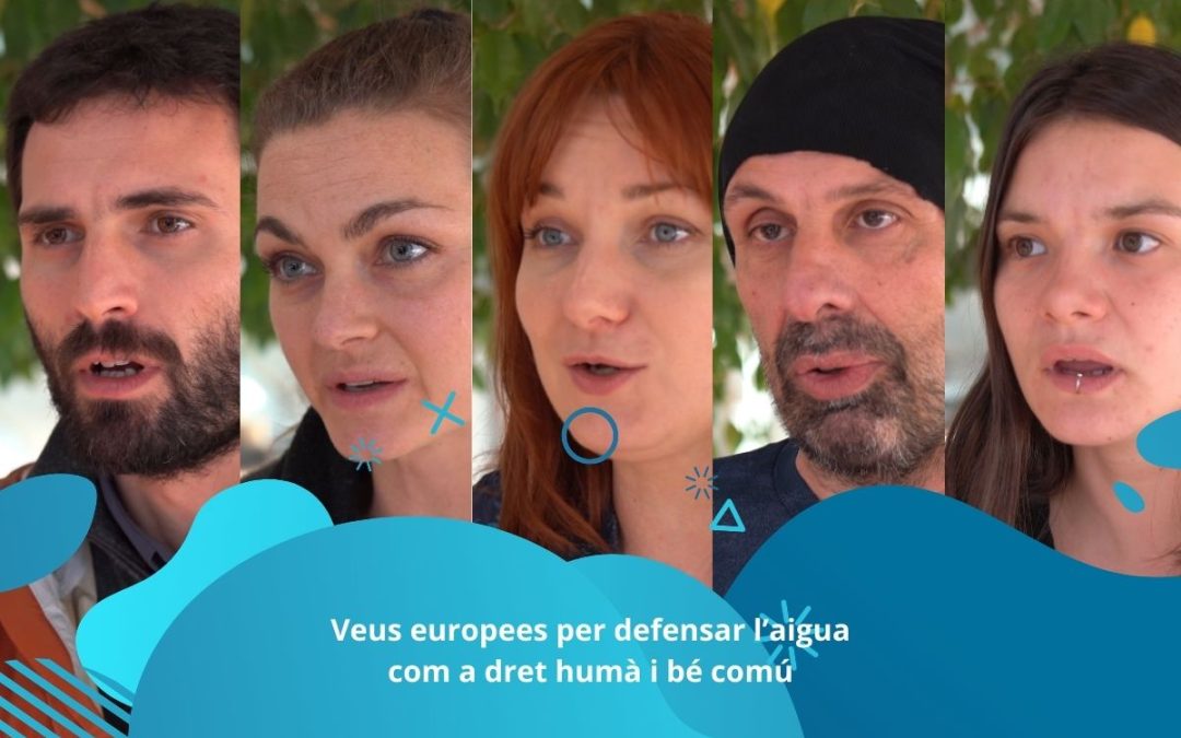 Voces europeas para defender el agua como derecho humano y bien común