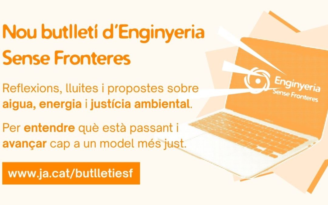 Nuevo boletín mensual: agua, energía y derechos